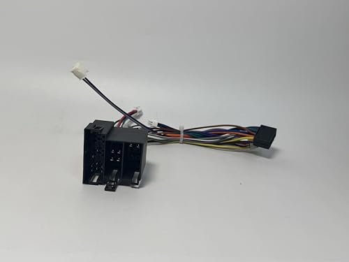 Auto Radio Adapter Anschluss für Audi A4 S4 RS4 2002-2008 und für Audi A3 S3 RS3 2003-2012, Lösen Sie das Problem des Fehlenden Tons aus den Hinteren Lautsprechern von LXKLSZ