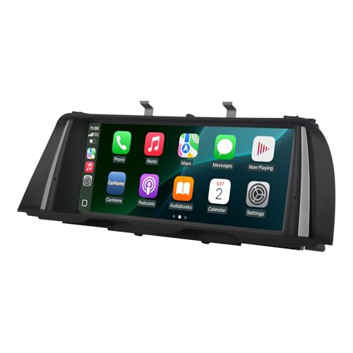 CarPlay Android Auto für BMW 5 Series F10 F11 (2013-2016) Autoradio mit NBT System Radio FM/AM Touchscreen Idrive von LXKLSZ