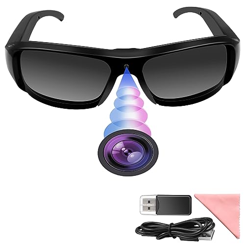 LXMIMI Sport Brillenkamera, Action Cam HD 1080P Sonnenbrille Sport Kamera Mini Action Kamera, Fahrrad Motorrad Video Kamera, unterstützt Foto/Video-Aufnahme LXMIMI Sport Brillenkamera, Action Cam HD 1080P Sonnenbrille Sport Kamera Mini Action Kamera, Fahrrad Motorrad Video Kamera, unterstützt Foto/Video-Aufnahme von LXMIMI