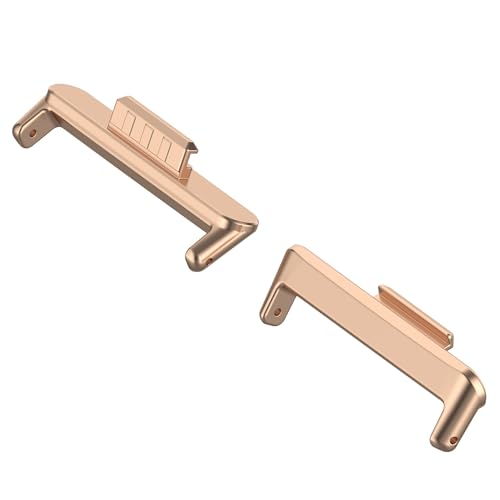 2 Stück Edelstahl Anschluss Kompatibel mit Huawei Watch Fit 3 Uhrenarmband Anschluss, 20mm Metall Adapter für Huawei Watch Fit 3 Uhren Langlebig Stecker für Huawei Watch Fit 3 Connectoren (Rosengold) 2 Stück Edelstahl Anschluss Kompatibel mit Huawei Watch Fit 3 Uhrenarmband Anschluss, 20mm Metall Adapter für Huawei Watch Fit 3 Uhren Langlebig Stecker für Huawei Watch Fit 3 Connectoren (Rosengold) von LXURY