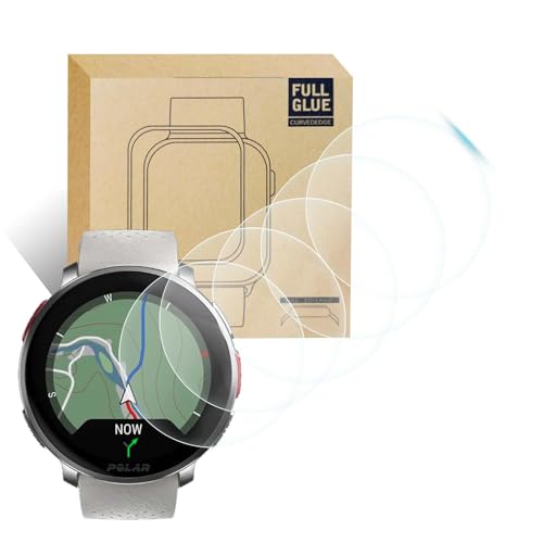 LXURY 5 Stück Displayschutz für Polar Vantage V3 Armbanduhren Schutzfolie, HD Klar Anti Kratzer Anti Fingerabdruck Full Cover Protector Kompatibel mit Polar Vantage V3 Displayschutz Folie (1) von LXURY