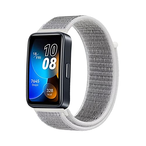LXURY Armband für Huawei Band 9 Armbänder Weich Nylon Verstellbare Atmungsaktive Sport Ersatzarmband Kompatibel mit Huawei Band 9 Uhrenarmband für Damen Herren (4) von LXURY