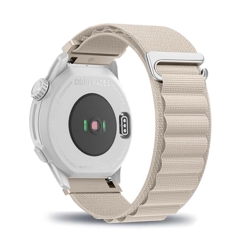 LXURY Nylon Armbänder für COROS PACE 3 Armband, Elastisch Geflochten Alpine Loop für Herren und Damen mit Verstellbar Metallschnalle Ersatzarmband Kompatibel mit COROS PACE 3 Uhrenarmband (8) von LXURY