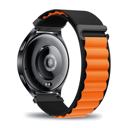 LXURY Nylon Armbänder für Xiaomi Watch 2 Armband, Elastisch Geflochten Alpine Loop für Herren und Damen mit Verstellbar Metallschnalle Ersatzarmband Kompatibel mit Xiaomi Watch 2 Uhrenarmband (9) von LXURY