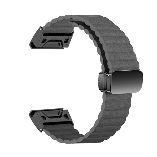 Leder Armbänder für COROS VERTIX 2 Armband, Magnetisch Verstellbares Bänder für COROS VERTIX 2 Ersatzarmband Kompatibel mit COROS VERTIX 2 Uhrenarmband für Herren Damen (2) von LXURY