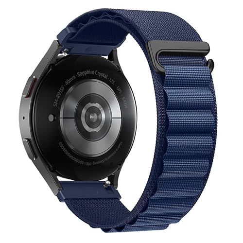 Nylon Armbänder für Samsung Galaxy Watch 6 40mm/ 44mm Armband, Elastisch Geflochten Alpine Loop mit Verstellbar Metallschnalle Ersatzarmband Kompatibel mit Samsung Watch 6 40mm/ 44mm Uhrenarmband (16) von LXURY