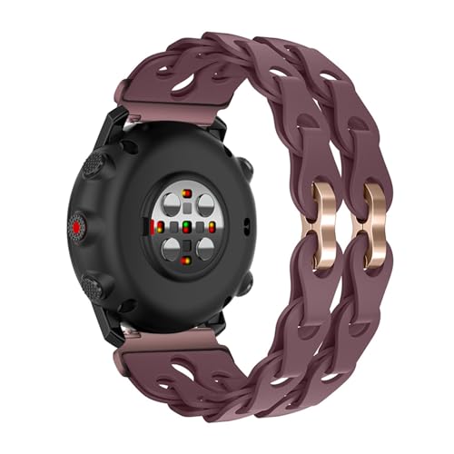 Sport Armbänder für Polar Grit X/Grit X Pro Armband, Weich Atmungsaktiv Silikon mit Verstellbares Metallschnalle Ersatzarmband Kompatibel mit Polar Grit X/Grit X Pro Uhrenarmband für Damen/Herren (2) von LXURY