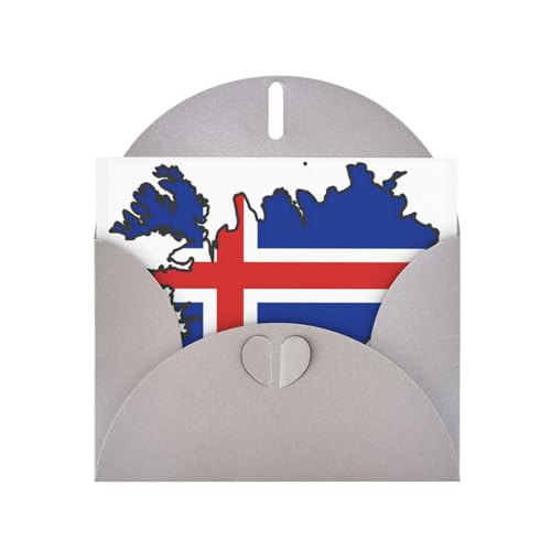 LXqlSS Geburtstagskarten mit Island-Flagge, verschiedene Umschläge, Perlpapier, perfekte Grußkarten, Sortimente LXqlSS Geburtstagskarten mit Island-Flagge, verschiedene Umschläge, Perlpapier, perfekte Grußkarten, Sortimente von LXqlSS