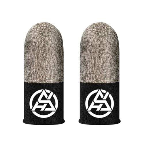 LYEAA 1/2 Paar Luminöse Fingerspitzen schweißdichtes Fingerbettenabdeckung Nicht rutscher Touchscreen-Daumenschuh atmungsaktivem empfindlicher mobiler Touchhandschuh for PUBG Mobile Gaming LYEAA 1/2 Paar Luminöse Fingerspitzen schweißdichtes Fingerbettenabdeckung Nicht rutscher Touchscreen-Daumenschuh atmungsaktivem empfindlicher mobiler Touchhandschuh for PUBG Mobile Gaming von LYEAA