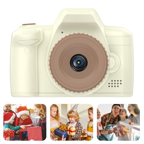 LYEAA 1080P HD Kinder Digitalkamera mit 2,4 Zoll IPS Bildschirm, Langobjektiv Selfie Cam für Jungen & Mädchen 6-10 Jahre alt von LYEAA
