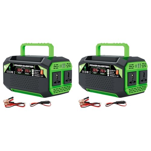 LYEAA 300-W-Automobilwechselrichter mit USB-Typ-C-Anschlüssen 12 V zu Wechselspannungskonverter for das Smartphone for das Auto-Batterie LYEAA 300-W-Automobilwechselrichter mit USB-Typ-C-Anschlüssen 12 V zu Wechselspannungskonverter for das Smartphone for das Auto-Batterie von LYEAA