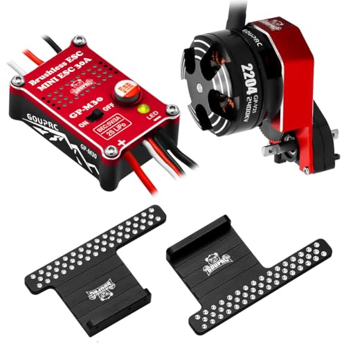LYEAA 400kV bürstenloser Outrunner -Motor mit Getriebe 30A bürstenloser ESC mit Pedal for SCX24 RC Crawler Axial 1/24 RC LYEAA 400kV bürstenloser Outrunner -Motor mit Getriebe 30A bürstenloser ESC mit Pedal for SCX24 RC Crawler Axial 1/24 RC von LYEAA