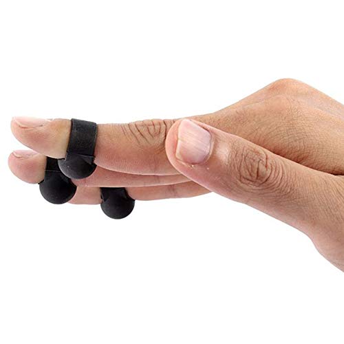 LYEAA 4pcs Finger Picks für Stahlzunge Trommel Silicon Gummi Finger Ärmel klopfen LYEAA 4pcs Finger Picks für Stahlzunge Trommel Silicon Gummi Finger Ärmel klopfen von LYEAA