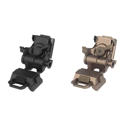 LYEAA L4G24 NVG Mount Bracket Halter for PVS15 PVS18 GPNVG18 Nachtsicht Brillenhelm Mount Verstellbares faltbares Design LYEAA L4G24 NVG Mount Bracket Halter for PVS15 PVS18 GPNVG18 Nachtsicht Brillenhelm Mount Verstellbares faltbares Design von LYEAA