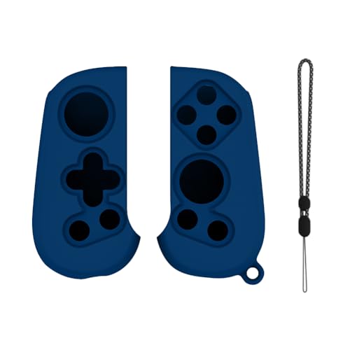 LYEAA Silicon Handle-Schutzhülle mit Lanyard-Schutzabdeckung Hülle Anti-Schlupf-Spielcontroller-Hülle Abdeckung Anti-Kratzer für Backbone One Mobile Gaming Controller Griff (blau) von LYEAA