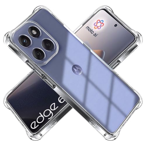 LYJERRY 1* Hülle Transparent Weich handyhülle Kompatibel mit Motorola Moto Edge 60 Fusion Hülle Schutzhülle Bumper Cover Silikon Gel für Motorola Edge 60 Fusion Hülle durchsichtig LYJERRY 1* Hülle Transparent Weich handyhülle Kompatibel mit Motorola Moto Edge 60 Fusion Hülle Schutzhülle Bumper Cover Silikon Gel für Motorola Edge 60 Fusion Hülle durchsichtig von LYJERRY