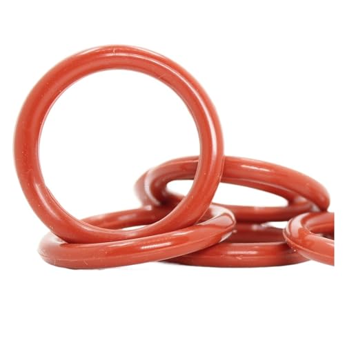 Silikon-O-Ring for manuelle Kaffeemaschine FLAIR58, 3 Sets, O-Ring, VMQ-Dichtung, ORing, rotes Gummi, 18 Stück Silikon-O-Ring for manuelle Kaffeemaschine FLAIR58, 3 Sets, O-Ring, VMQ-Dichtung, ORing, rotes Gummi, 18 Stück von LYLNV