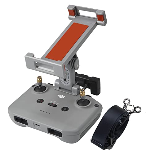 LYONGTECH 4.7-12.9 Zoll Handy Tablet Halter Halterung für DJI RC-N3 N2 N1 N1C Fernsteuerung(Neo,Air 3S/3/2/2S,Mavic 3/3 Classic,Mini 4K/2/2 SE,Mini 3/4 Pro Drohne),Controller Zubehör mit Lanyard von LYONGTECH