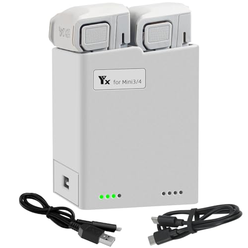 LYONGTECH LED Akku Zweiwege Ladestation für DJI Mini 4 Pro,Mini 3,Mini 3 Pro Drohne, Ladegerät Hub Zubehör LYONGTECH LED Akku Zweiwege Ladestation für DJI Mini 4 Pro,Mini 3,Mini 3 Pro Drohne, Ladegerät Hub Zubehör von LYONGTECH