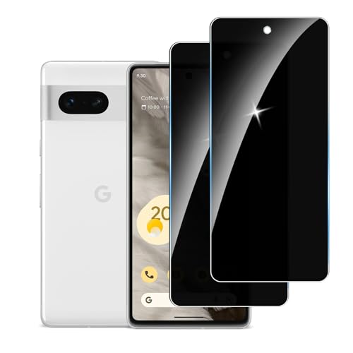LYPHPE [2 Stück] Sichtschutzfolie für Google Pixel 7 Panzer Schutz Glas, 9H Härte Sichtschutz, Frei von Kratzern Folie,Ultrabeständig,Frei von Kratzern, [Anti-Spion] Privacy Displayschutz von LYPHPE