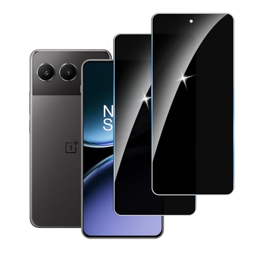 LYPHPE [2 Stück] Sichtschutzfolie für Oneplus Nord 4 Panzer Schutz Glas, 9H Härte Sichtschutz, Frei von Kratzern Folie,Ultrabeständig,Frei von Kratzern, [Anti-Spion] Privacy Displayschutz von LYPHPE