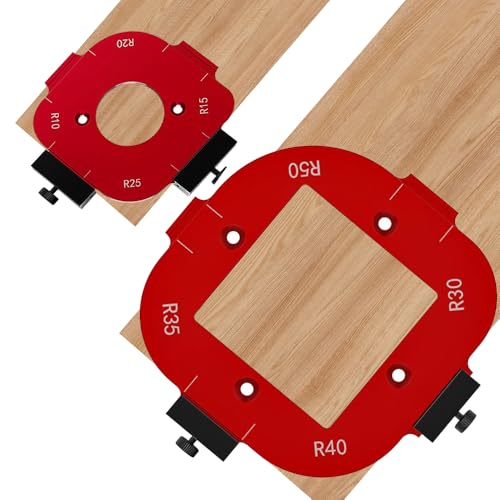 LYPPUL 2 Stück Eckradius-Frässchablonen R10-R50,Frässchablone Oberfräse,Radius Jig Router Templates,Corner Radius Routing Templates Frässchablonen für Holzbearbeitung R10/R15/R20/R25/R30/R35/R40/R50 LYPPUL 2 Stück Eckradius-Frässchablonen R10-R50,Frässchablone Oberfräse,Radius Jig Router Templates,Corner Radius Routing Templates Frässchablonen für Holzbearbeitung R10/R15/R20/R25/R30/R35/R40/R50 von LYPPUL