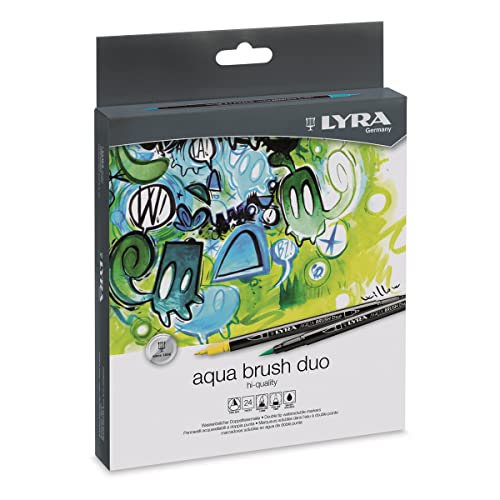 Aqua Brush Duo Hellgrau warm von LYRA