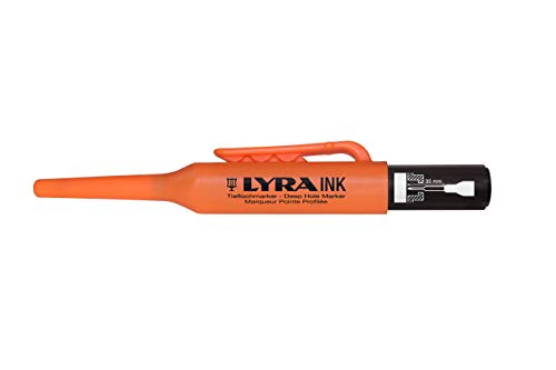 LYRA Ink Tieflochmarker schwarz, 1 stück (1er Pack) von LYRA