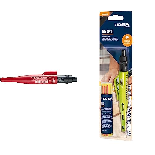 LYRA L4494302 DRY PROFI LED Tieflochmarker mit Leuchte & DRY PROFI BAUMARKER + Minenset MIX BASIC/Graphite im Blister, 13-teiliges Set LYRA L4494302 DRY PROFI LED Tieflochmarker mit Leuchte & DRY PROFI BAUMARKER + Minenset MIX BASIC/Graphite im Blister, 13-teiliges Set von LYRA