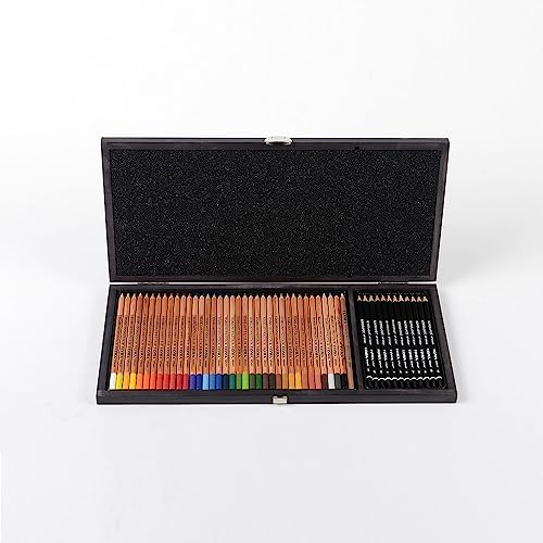 LYRA POLYCOLOR - Holzverpackung 36 farbige Bleistifte + 12 Grafite von LYRA