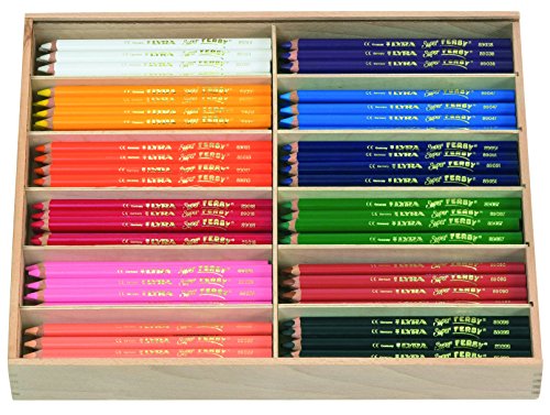 LYRA Super Ferby Holzkasten mit 144 Farbstiften, Sortiert LYRA Super Ferby Holzkasten mit 144 Farbstiften, Sortiert von Lyra