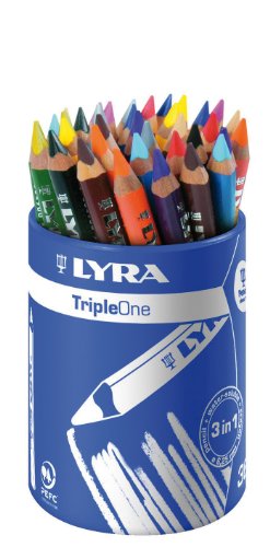LYRA Triple One, Runddose mit 36 Stück, 1 stück (36er Pack) von LYRA