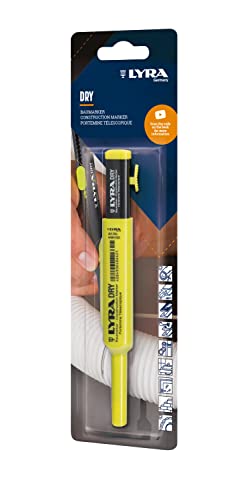 Lyra L4498002 Blister Dry Baumarker 1 STK 2B 10 Stück Tieflochmarker, Graphit von LYRA