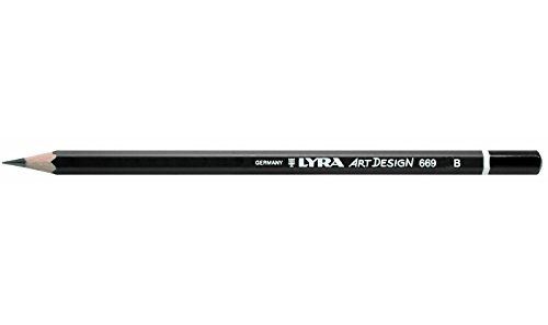 Lyra Rembrandt Art Design Zeichenstifte 2B Blei Nicht zutreffend Schwarz von LYRA