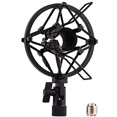 LYRCRO Mikrofon-Stoßhalterung mit Clip, Anti-Vibration, für dynamische Mikrofone mit 22-26 mm Durchmesser, wie Shure SM58 58S SM57 PAG48 Sennheiser E835 E845 AKG D5S Samson Q7 Q8 Behringer Xm8500 LYRCRO Mikrofon-Stoßhalterung mit Clip, Anti-Vibration, für dynamische Mikrofone mit 22-26 mm Durchmesser, wie Shure SM58 58S SM57 PAG48 Sennheiser E835 E845 AKG D5S Samson Q7 Q8 Behringer Xm8500 von LYRCRO