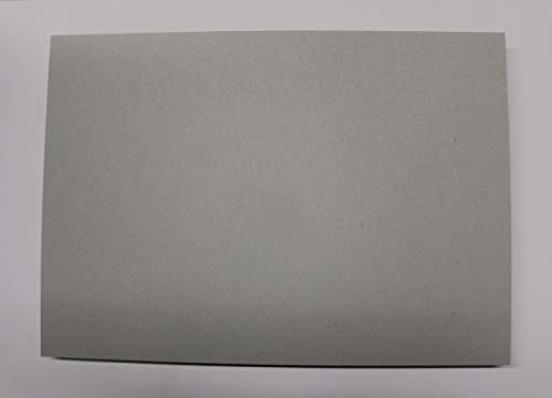 100 Stück Graukarton Format DIN A3 (297 x 420 mm) 1,0mm starke Graupappe Sonderformate des Maschinengraukartons ist auf Anfrage möglich von LYSCO
