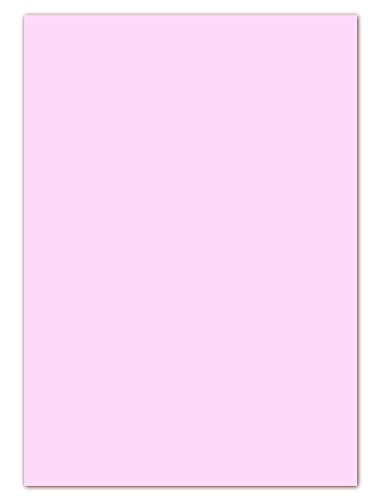 25 Blatt farbiges Briefpapier Lysco Color Paper Pastell Rosa Format DIN A4 (210 x 297 mm) Papier Farbe Briefbogen Rosa Pink (LCP-103) von LYSCO