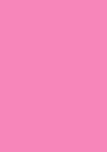 25 Blatt farbiges Premium Briefpapier Caribic Format DIN A7 (74 x 105 mm) Farbe Briefbogen Rosarot Magenta Karibik Papier von LYSCO