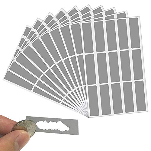 LYTIVAGEN 150 Stück Rubbel Etiketten Silber Rubbelaufkleber Rubbellos Aufkleber Scratch Off Sticker Label Rubbellose Selber Machen Rubbelkarten für Hochzeit Weihnachten Geburtstage, 49x16mm LYTIVAGEN 150 Stück Rubbel Etiketten Silber Rubbelaufkleber Rubbellos Aufkleber Scratch Off Sticker Label Rubbellose Selber Machen Rubbelkarten für Hochzeit Weihnachten Geburtstage, 49x16mm von LYTIVAGEN