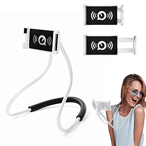 LYTIVAGEN Neck Phone Holder Lazy Handyhalterung Universal Handy Ständer Hals Handyhalterung 360° Flexible Handy Halter Schwanenhals Handy Halterung für Smartphones Mini Tablets, Weiß LYTIVAGEN Neck Phone Holder Lazy Handyhalterung Universal Handy Ständer Hals Handyhalterung 360° Flexible Handy Halter Schwanenhals Handy Halterung für Smartphones Mini Tablets, Weiß von LYTIVAGEN