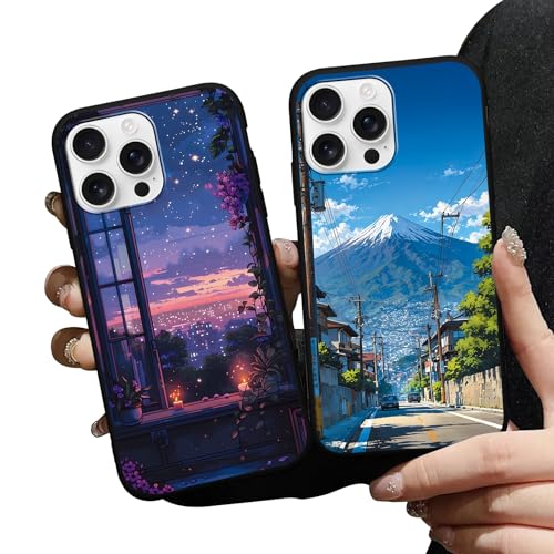 LYUBFDC 2 Stück Karikatur Sternenhimmel Handyhülle für iPhone 13 Pro Max Hülle 6,7",Aesthetic Muster Design Mädchen Frauen Case,TPU Cartoon Japanese Manga Silikon Stoßfest Schutzhülle,Cute LYUBFDC 2 Stück Karikatur Sternenhimmel Handyhülle für iPhone 13 Pro Max Hülle 6,7",Aesthetic Muster Design Mädchen Frauen Case,TPU Cartoon Japanese Manga Silikon Stoßfest Schutzhülle,Cute von LYUBFDC