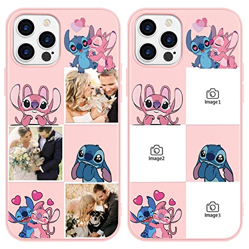 Personalisierte Handyhülle für Samsung Galaxy A51/M40S 4G Hülle 6,5" Stitch Personalisiert Anime,Cute Kawaii Muster Schutzhülle mit Eigenem Foto Bedrucken Bild Individuelle, Selbst Gestalten Case,06 von LYUBFDC