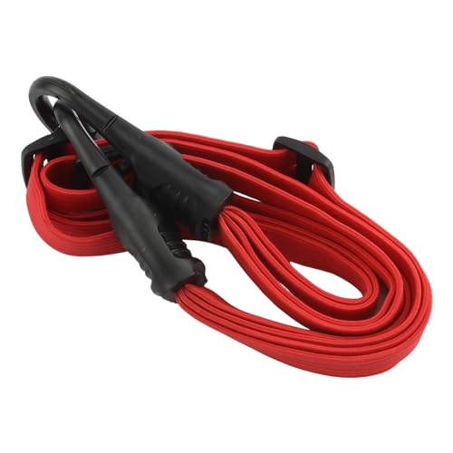 LYVQZPWLRFesseln Sie das Band, Fahrrad-Elastikseil Motorradhelmgurte 60CM Haken Gepäck Einziehbares elastisches Seil Fester Gurt Helmgepäcknetz(Rosso) von LYVQZPWLR