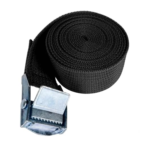 LYVQZPWLRFesseln Sie das Band, Ratschengurte 2M Zurrgurt Ladungsgurte(Black) von LYVQZPWLR