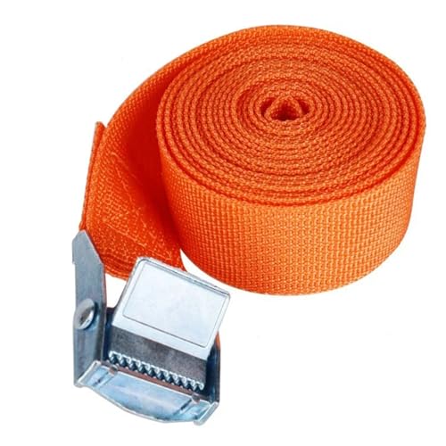 LYVQZPWLRFesseln Sie das Band, Ratschengurte 2M Zurrgurt Ladungsgurte(Oranje) von LYVQZPWLR