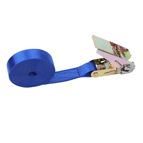 LYVQZPWLRFesseln Sie das Band, Ratschengurte 3Meter Schnalle Zurrgurt Ladungsgurte Motorrad Fahrrad(Dark Blue) von LYVQZPWLR