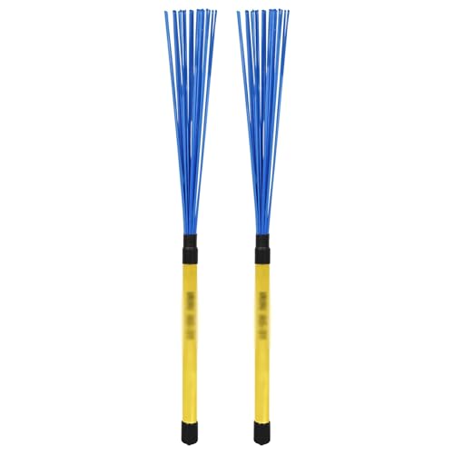LYVQZPWLRTrommelbürsten, Drum Brushes Drum Brushes Jazz Drum Beam Sticks Drumsticks Drum Brushes for Snare Drums(1) von LYVQZPWLR