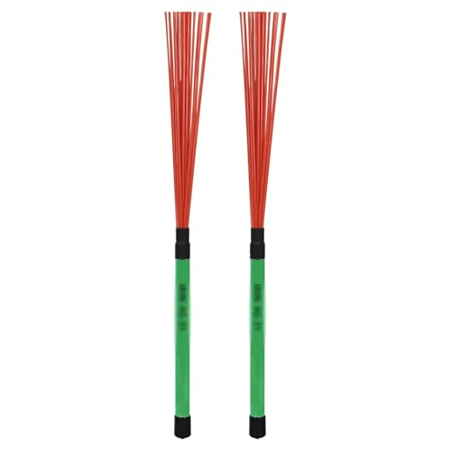 LYVQZPWLRTrommelbürsten, Drum Brushes Drum Brushes Jazz Drum Beam Sticks Drumsticks Drum Brushes for Snare Drums(3) von LYVQZPWLR