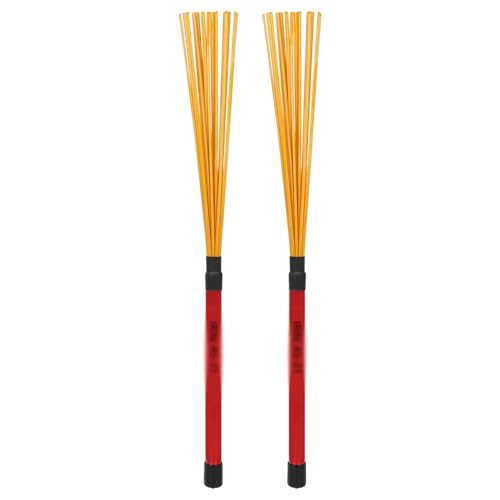 LYVQZPWLRTrommelbürsten, Drum Brushes Drum Brushes Jazz Drum Beam Sticks Drumsticks Drum Brushes for Snare Drums(5) von LYVQZPWLR