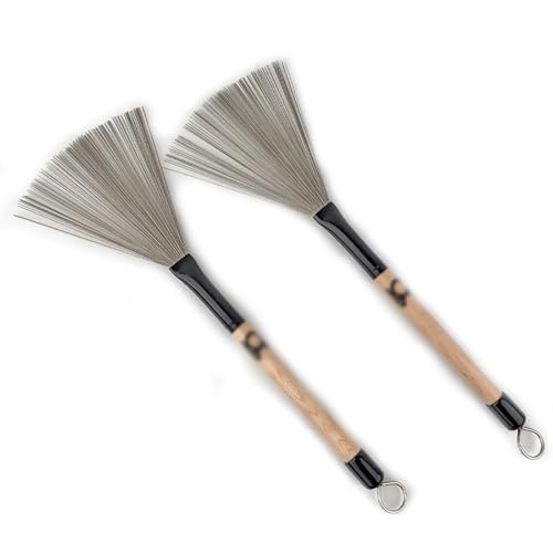 LYVQZPWLRTrommelbürsten, Trommelbürsten Draht Nylon Trommelbürsten Trommelbürsten Rhythm Beam Sticks for Snare Drums LYVQZPWLRTrommelbürsten, Trommelbürsten Draht Nylon Trommelbürsten Trommelbürsten Rhythm Beam Sticks for Snare Drums von LYVQZPWLR